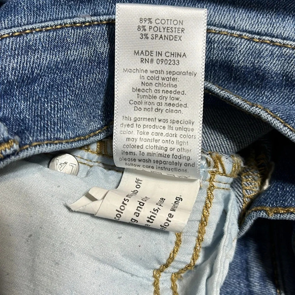 PacSun two-tone Jean jegging size28 - Picture 6 of 7